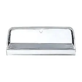 0848-802 Key 64-66 Cv P/u Suburban And Panel Truck Glove Box Door Chrome Plated