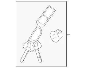 81521-3nb00 Kia Genuine Cylinder And Keys