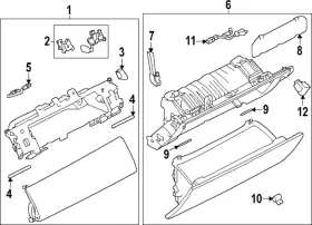 Lr181032 Land-rover Genuine Storage Box