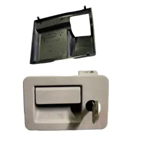 F4ab-5406004-aaw Lincoln 1995 Continental Oem Glove Box Latch Cover Key Gray 95 96 97