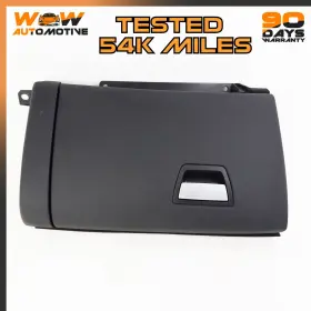 670071374 Maserati 14-19 Ghibli Front Right Dashboard Glove Box Compartment Black Oem