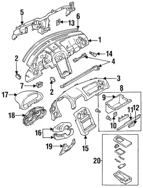 Bc5e-64-090e-00 Mazda Genuine Lock Bc5e-64-090e-00 Mazda Genuine Lock