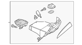 Bcr5-64-160h-01 Mazda Genuine Glove Box Assembly Bcr5-64-160h-01 Mazda Genuine Glove Box Assembly