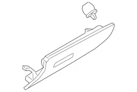 Bfvv-64-030-02 Mazda Genuine Glove Box Door