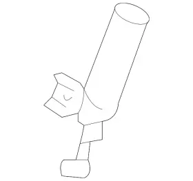 Mazda F190-64-08x Genuine Glove Box Support