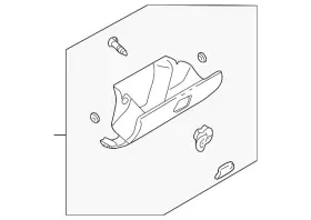 Gd7a64040-29 Mazda Genuine Glove Box Assembly