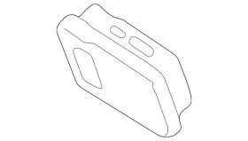 Ge6t-64-090b-05 Mazda Genuine Lock Assembly