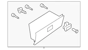 Ne51-64-030d-02 Mazda Genuine Glove Box Assembly