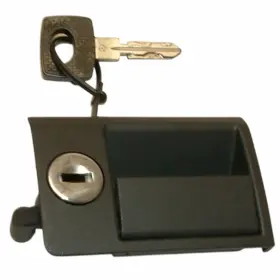 1266800384 Mercedes-benz 1981-91 300 380 500 560 Se Sec Sel Glove Box Handle Lock And Key Oe Mb