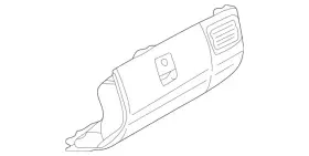 Mercedes-benz 170-680-26-87-7211 Genuine Mercedes-benz Instrument Panel