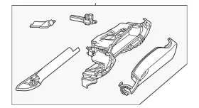 190-680-19-87-8t18 Mercedes-benz Genuine Instrument Panel