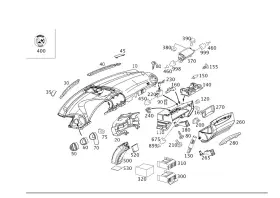 209-680-01-84 Mercedes-benz Genuine Closure