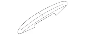 209-680-06-70-9e97 Mercedes-benz Genuine Handle