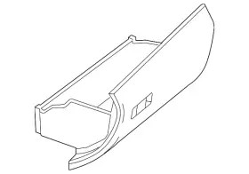212-680-14-98-7n68 Mercedes-benz Genuine Glove Box Door