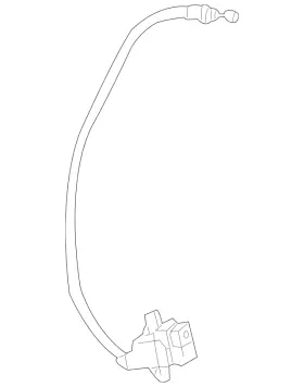 220-680-07-84-1270 Mercedes-benz Genuine Glove Box Latch