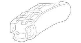 230-680-40-87-9e44 Mercedes-benz Genuine Glove Box