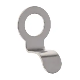 333519 Mid America Motorowrks 1950-1966 Vw Beetle-ghia Glove Box Finger Pull Polished Stainless Steel