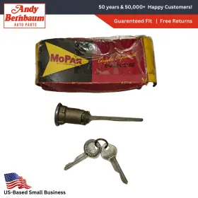 1839604 Mopar 1959 Plymouth Belvedere Custom Savoy Deck Lid Lock Cylinder With Keys Nos