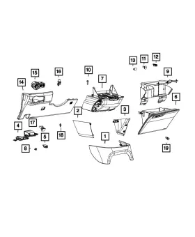 68269637ac Mopar Genuine Access Panel