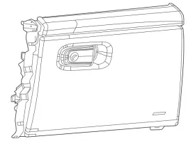 7ch34wt3ae Mopar Genuine Glove Box 7ch34wt3ae Mopar Genuine Glove Box