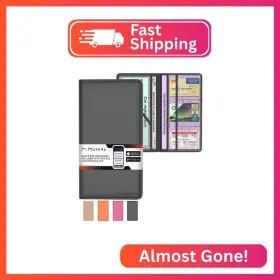 M4xdw23 Moto4x Premium Leather With Magnetic Shut Car Registration And Insurance Card Ho