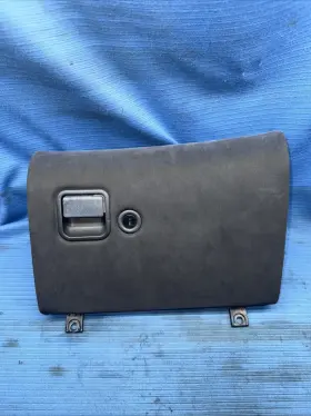 4513 Nissan 90-96 300zx Z32 Gray Suede Interior Glove Box Compartment Oem