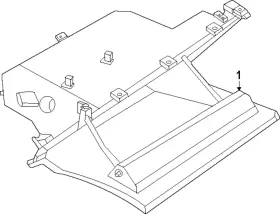 68500-7lf0a Nissan Genuine Glove Box