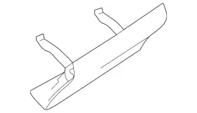 Nissan 68510-3nf0b Genuine Glove Box Door