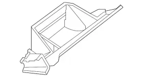 68510-3ta0b Nissan Genuine Glove Box Door