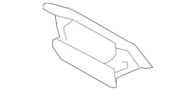 68630-1fc0a Nissan Genuine Glove Box Door Latch