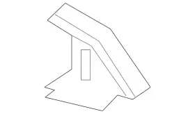 73953-ja00c Nissan Genuine Side Cover