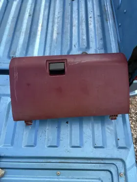 F5tb-1506015-agw Oem Ford 92-96 Bronco F-150 Inch 97 F-250 F350 Glove Box Assembly Oe Red Maroon Glovebox