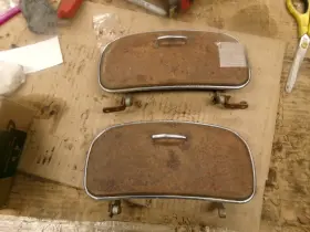 Pierce Arrow 1935 845 Glove Box Doors R&l Pierce Arrow 1935 845 Glove Box Doors R&l
