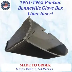 Bon-gbx-035 Pontiac New 1961-1962 Bonneville Glove Box Liner Insert #bon-gbx-035