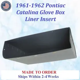Cat-gbx-060 Pontiac New 1961-1962 Catalina Glove Box Liner Insert #cat-gbx-060