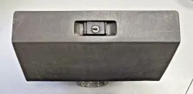 477857095 Porsche Nice Used Original 924 Glove Box Base Unit With Anthracite Grey Lid #19