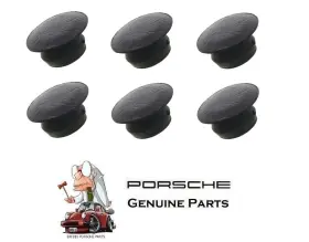9145522331001c Porsche Genuine 911 930 914 912e Door Panel Screw Hole Plug Set