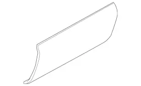 955-552-121-00-8g1 Porsche Genuine 2003-2010 Cayenne - Glove Box Door