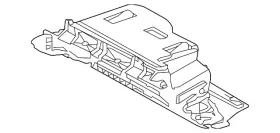 95b-857-095-aq-dk4 Porsche Genuine Glove Box Assembly