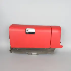 99755220407n12 Porsche 2008-2012 911 997 Boxster Cayman 987 Glove Box Leather Red Oem Note