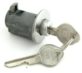 Py168av Py Autolock Glovebox/storage Lock Set With Original Style Ftdft Keys 1968 Chevy Corvette