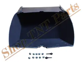 Sky-gbx-030 R.e.m. Automotive Inc. 1970-1972 Buick Skylark Glove Box Liner With A/c Screws And Bumpers Felt Lined