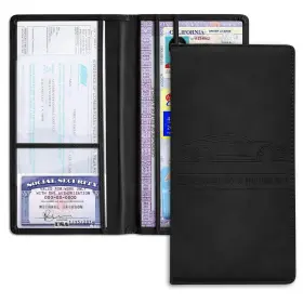 Qph-g-0318 Rebvugr Car Registration And Insurance Holder Black