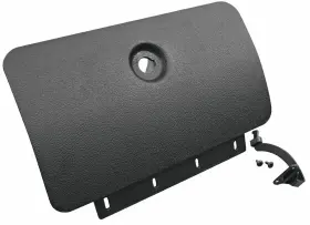 Ch22081 Restoparts Black Glove Box Door 1970-1972 Chevelle El Camino And Monte Carlo