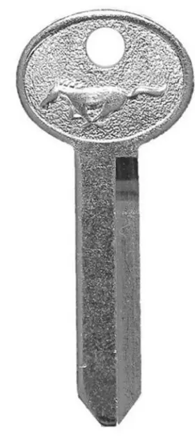 Kf62 Rrp Trunk And Glove Box Key Blank For 1967-1993 Ford Mustang With Pony Logo
