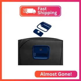 Zhao-szzt11562 Rt-tcz For Jeep Jl Blue Glove Box Compartment Latch Handle Trim Cover W