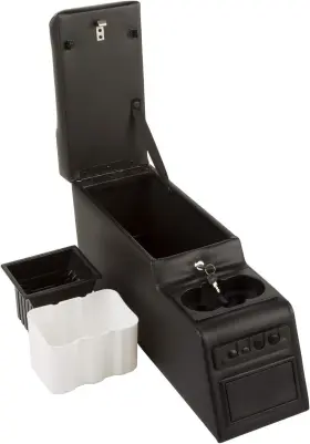 13102.01 Rugged Ridge Ms-31501 Ultimate Black Locking Center Console