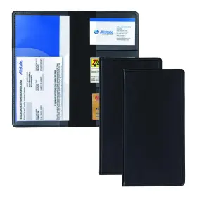82131 Samsill 2 Pack Car Registration And Insurance Holder 4.9 Inch X 9.5 Black