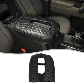 2025wu3658 Savadicar Console Box Armrest Protector Cover Pad For Chevy Silverado 19 Gmc Yukon 21