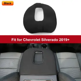 Savadicar2025x1128105 Savadicar Black Interior Armrest Box Cushion Lid Cover For Chevy Silverado/gmc Sierra 19